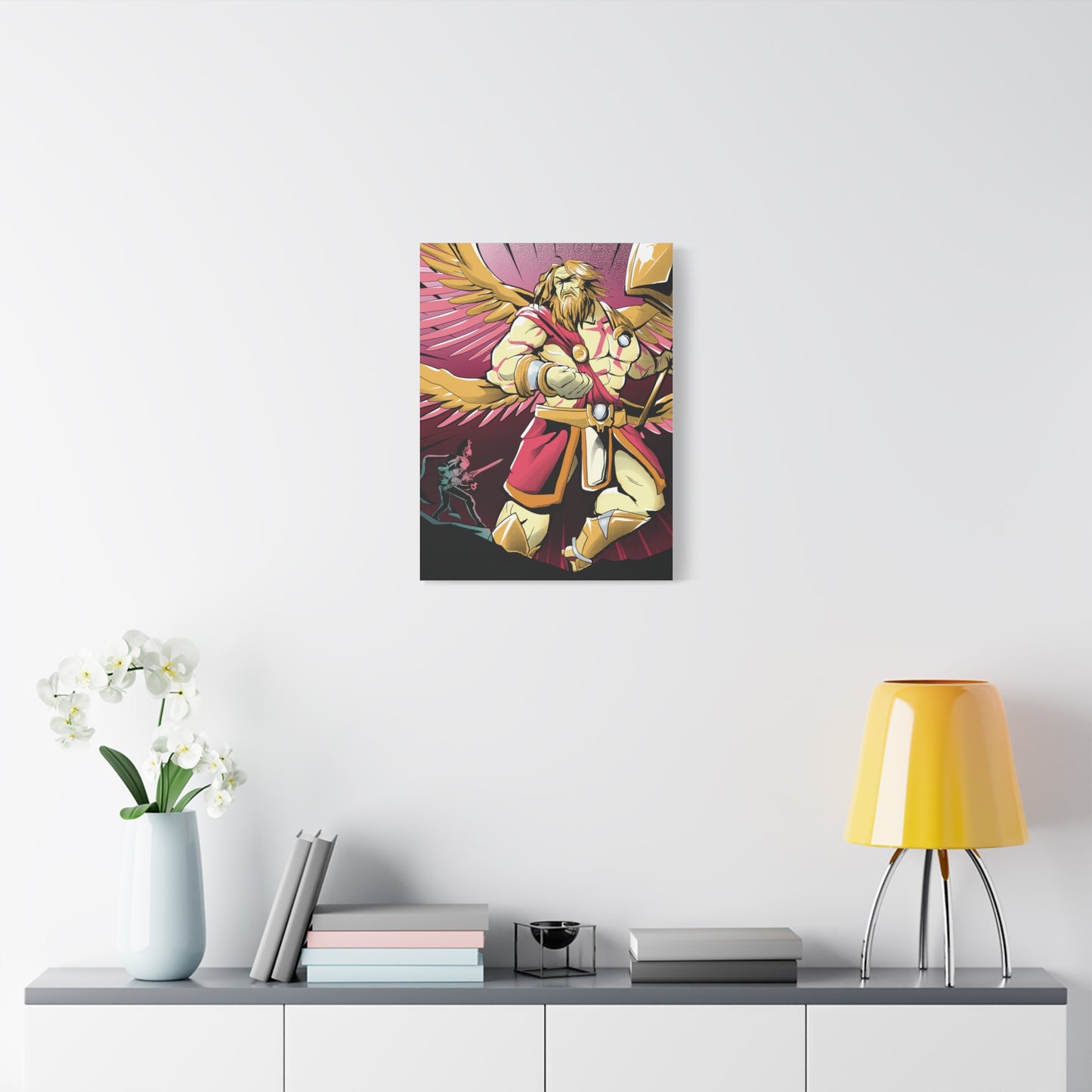 Cupid Boss Canvas Wall Art