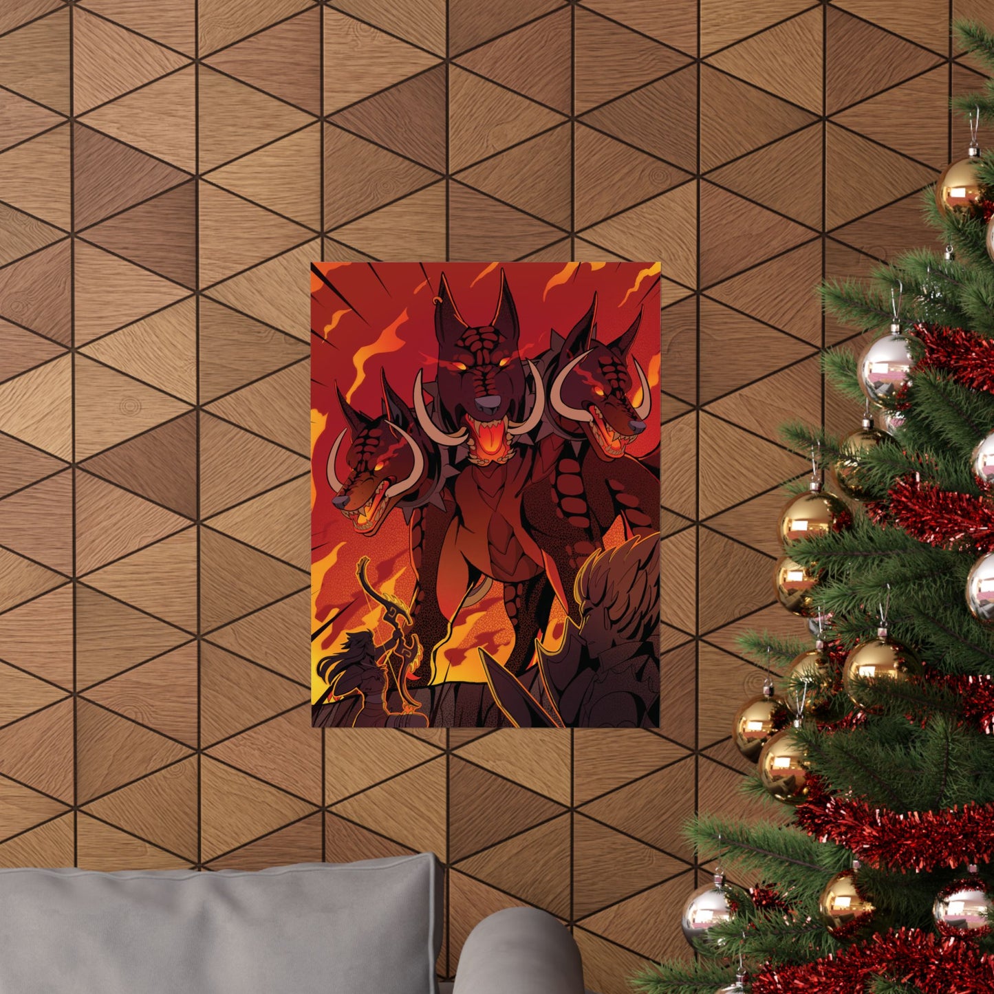 Cerberus Matte Poster