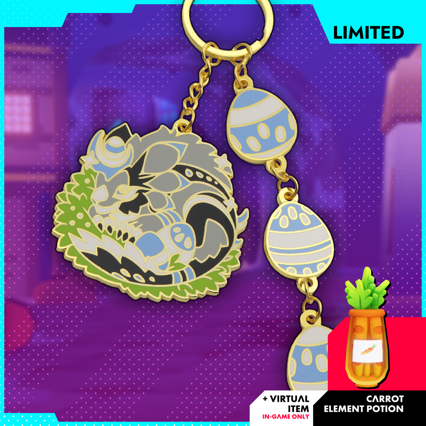 (PRE-ORDER) Aranga Enamel Keychain