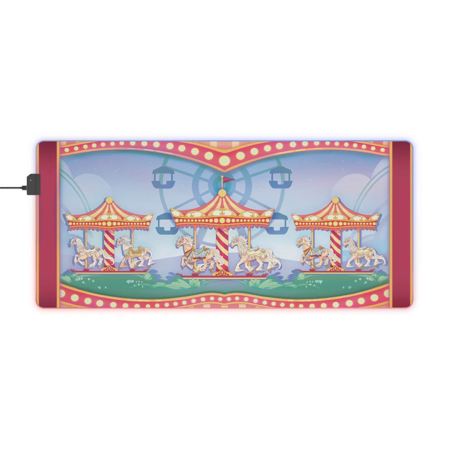 Carousel RGB Mouse Pad