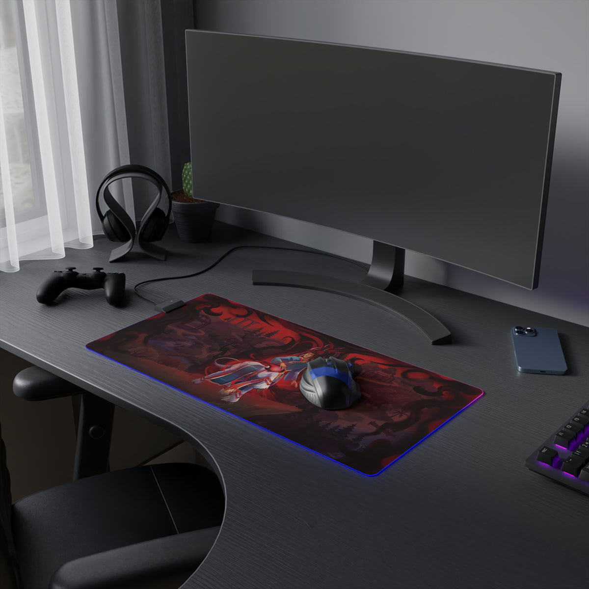 Orion RGB Desk Mat