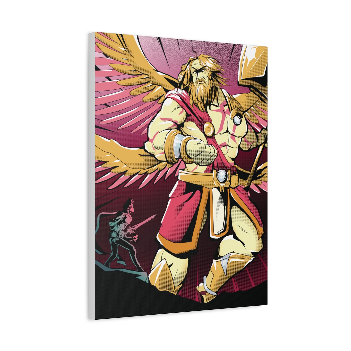 Cupid Boss Canvas Wall Art