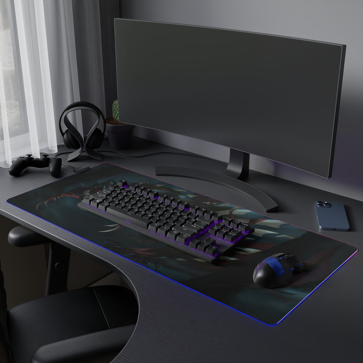 Salrahn RGB Desk Mat