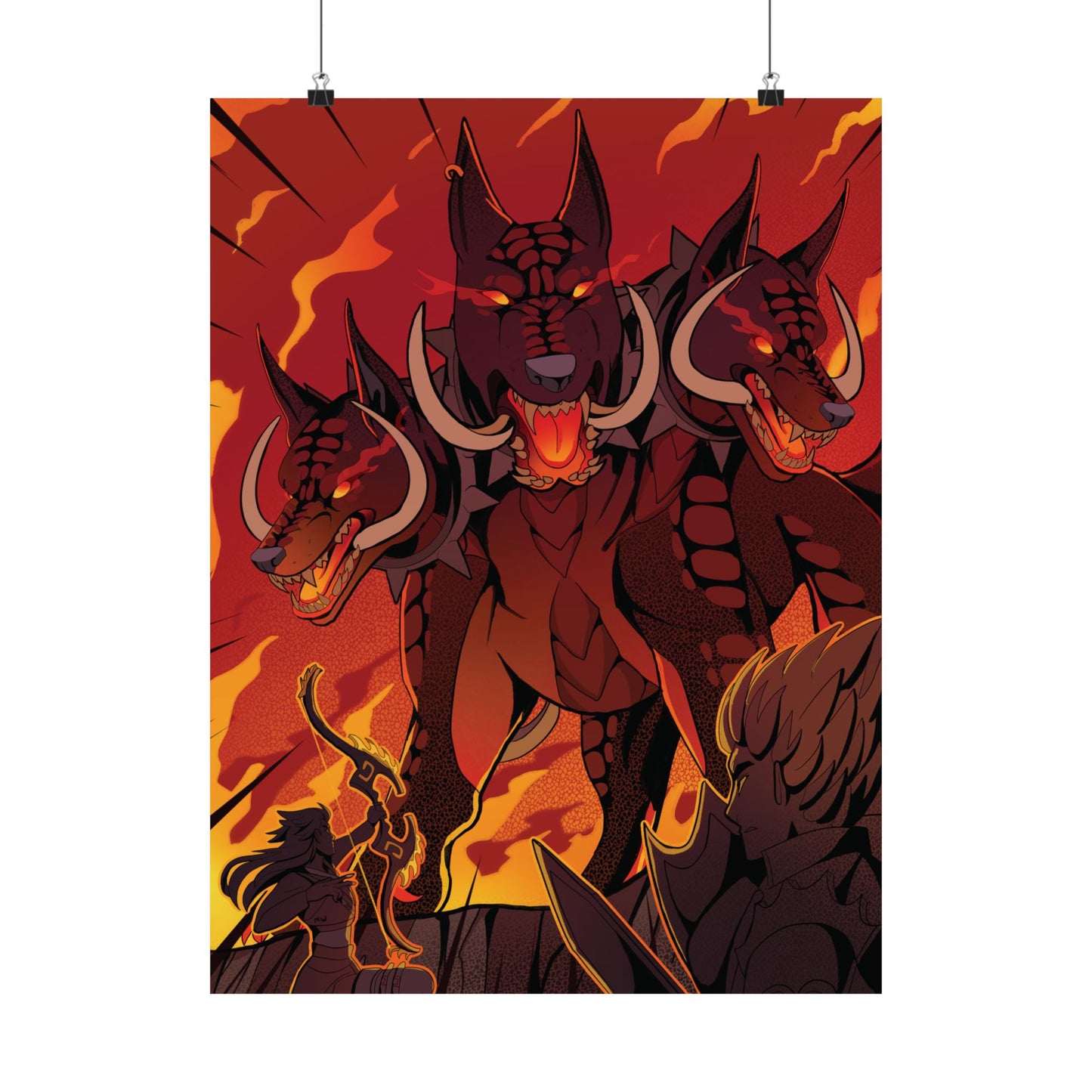 Cerberus Matte Poster