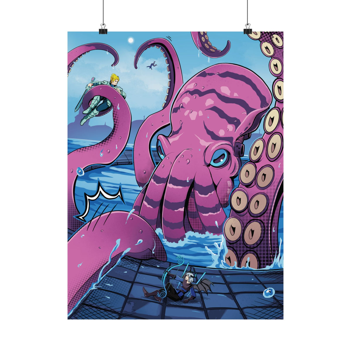 Kraken Matte Poster