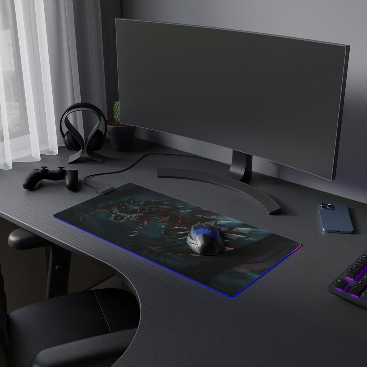 Salrahn RGB Desk Mat