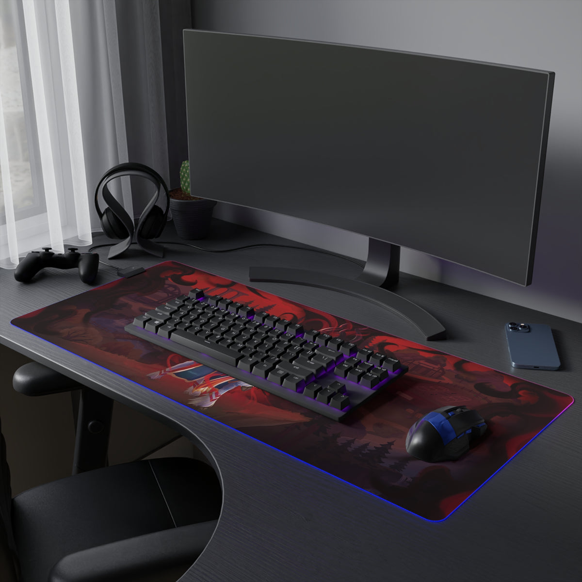 Orion RGB Desk Mat