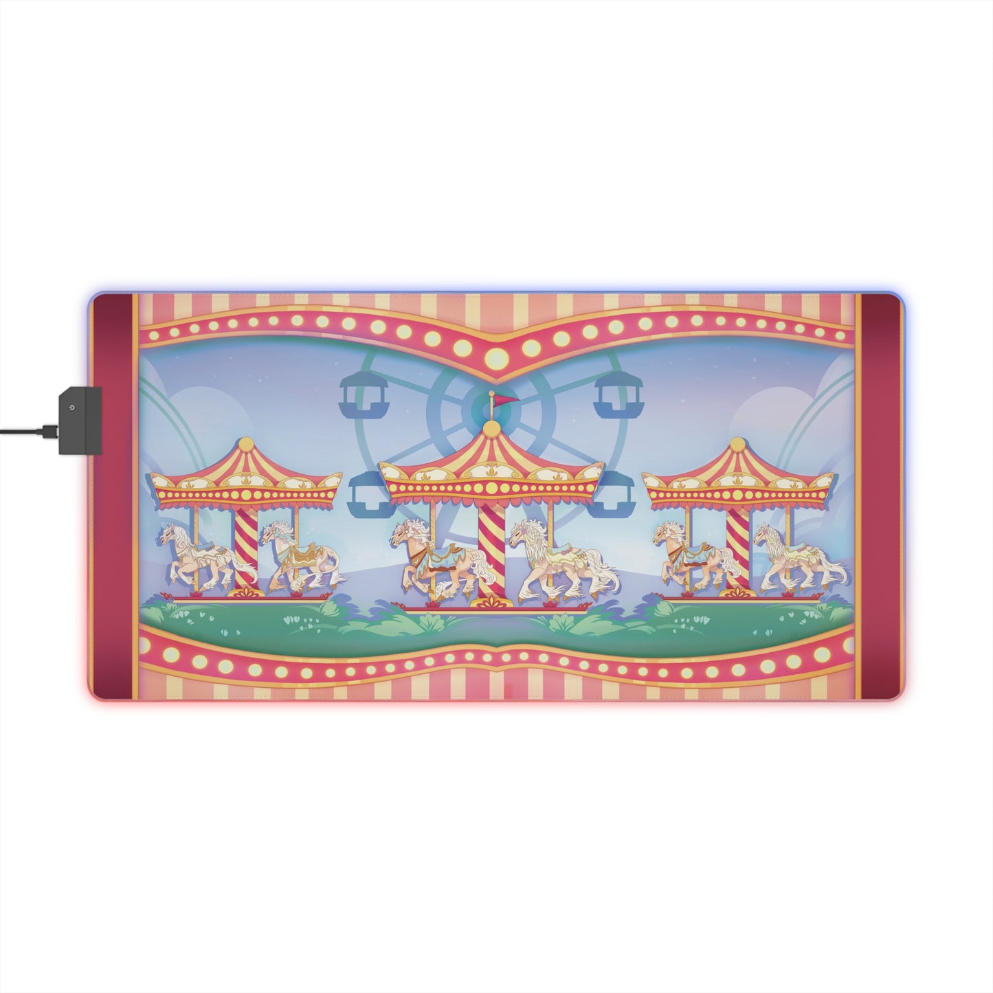 Carousel RGB Mouse Pad