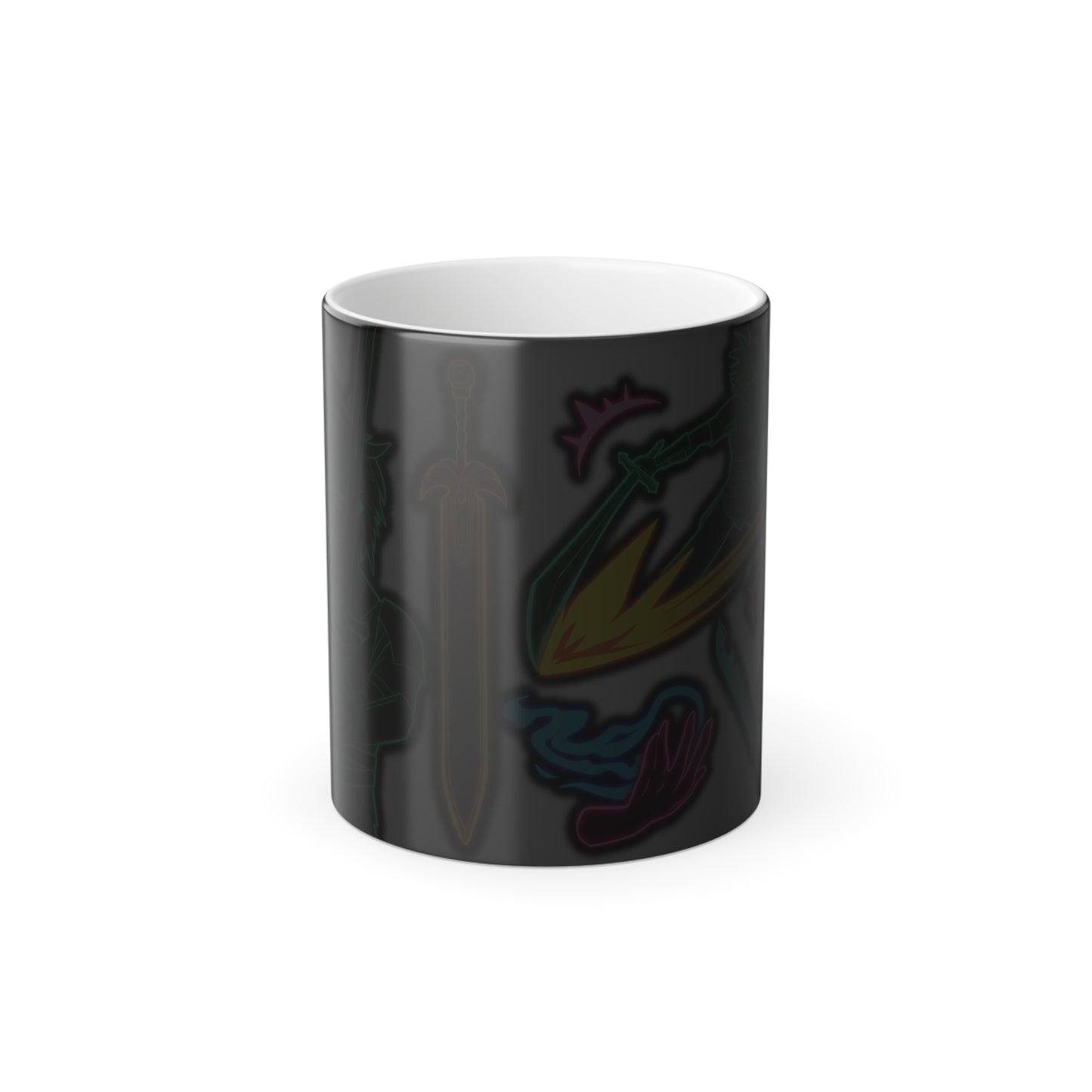 Neon Warriors Color Morphing Mug