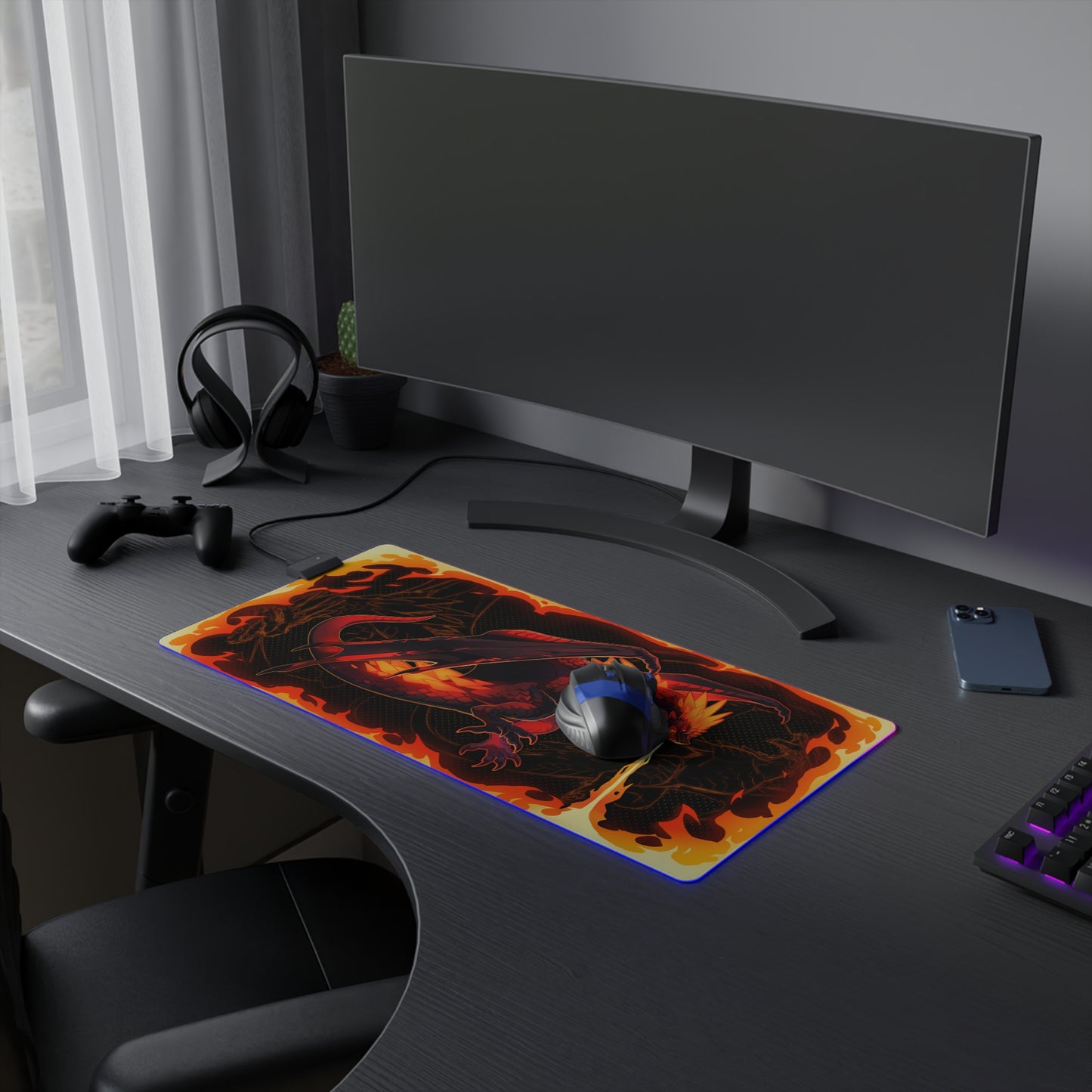 Ignis LED Gaming Mouse Pad