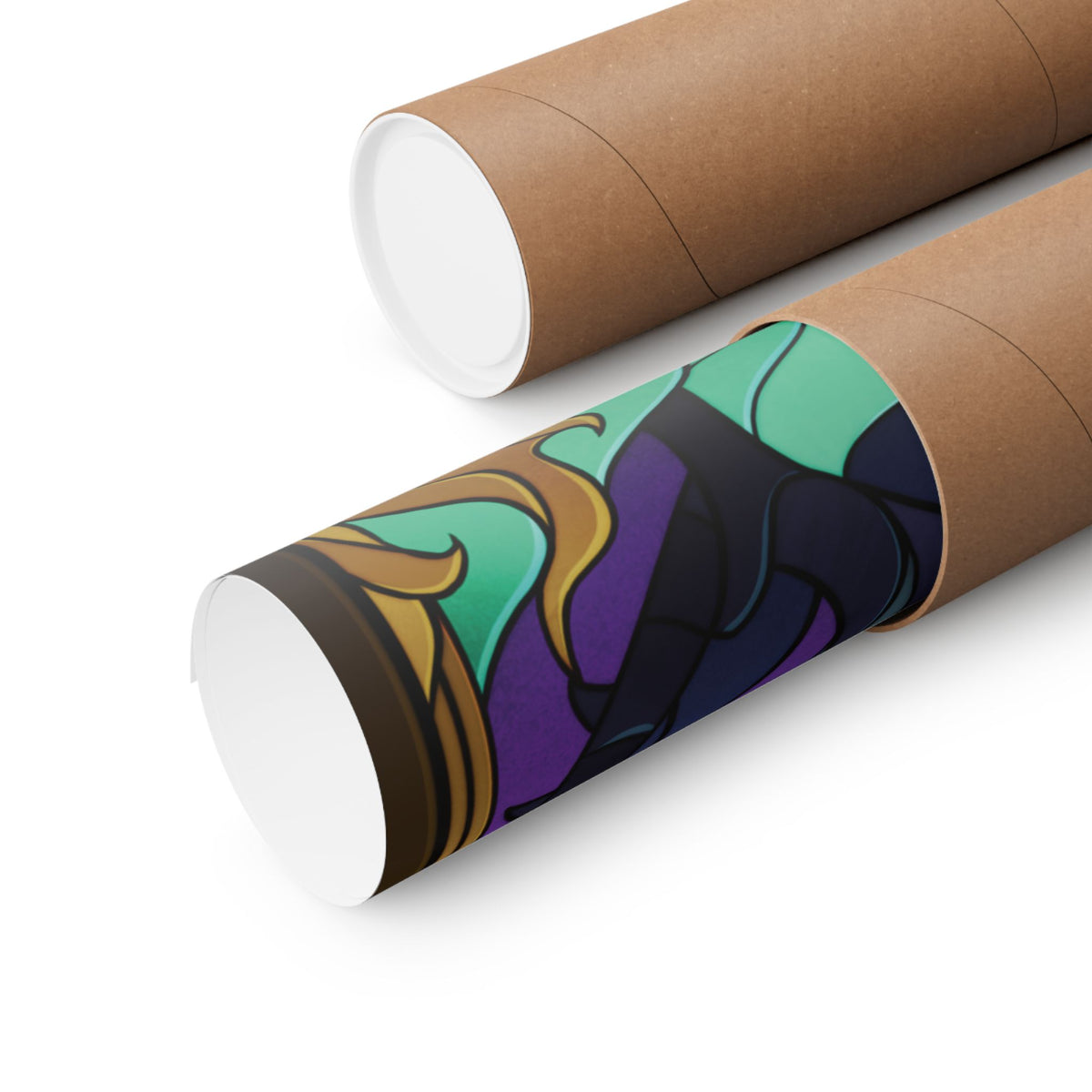 Stained Glass: Hauntmare Matte Poster