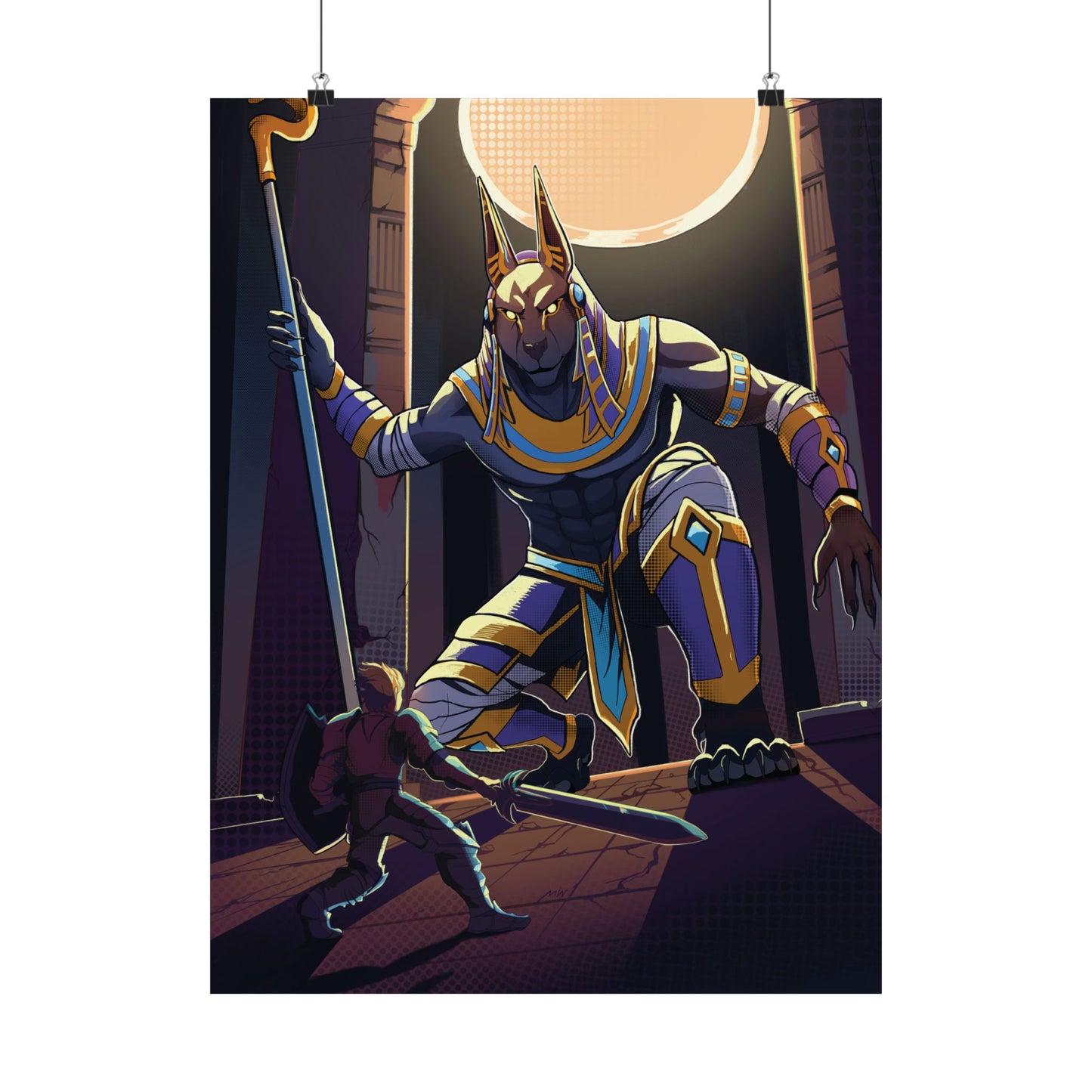 Anubis Matte Poster
