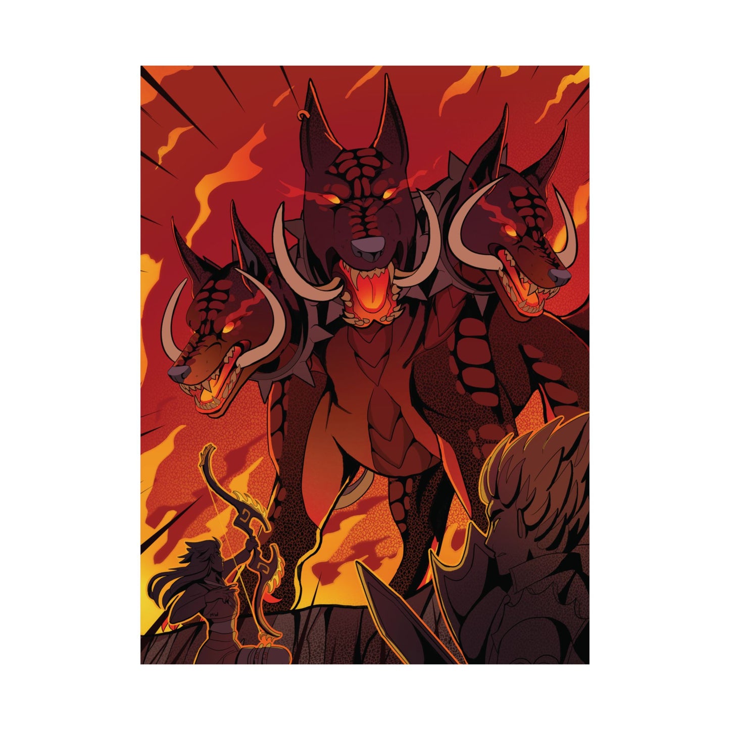 Cerberus Matte Poster