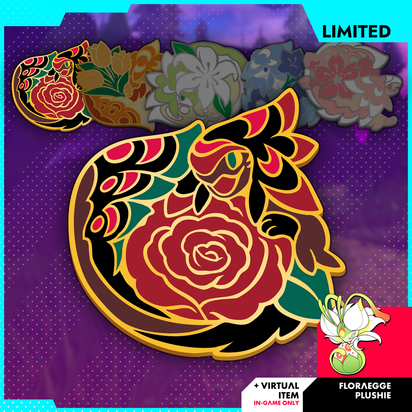 (PRE-ORDER BLINDBOX) Moonelle Gacha Pins