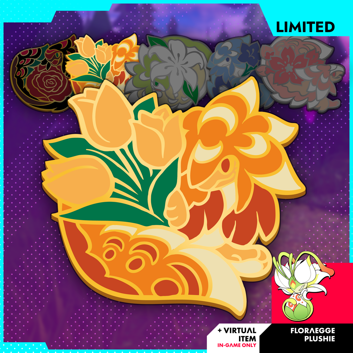 (PRE-ORDER BLINDBOX) Moonelle Gacha Pins