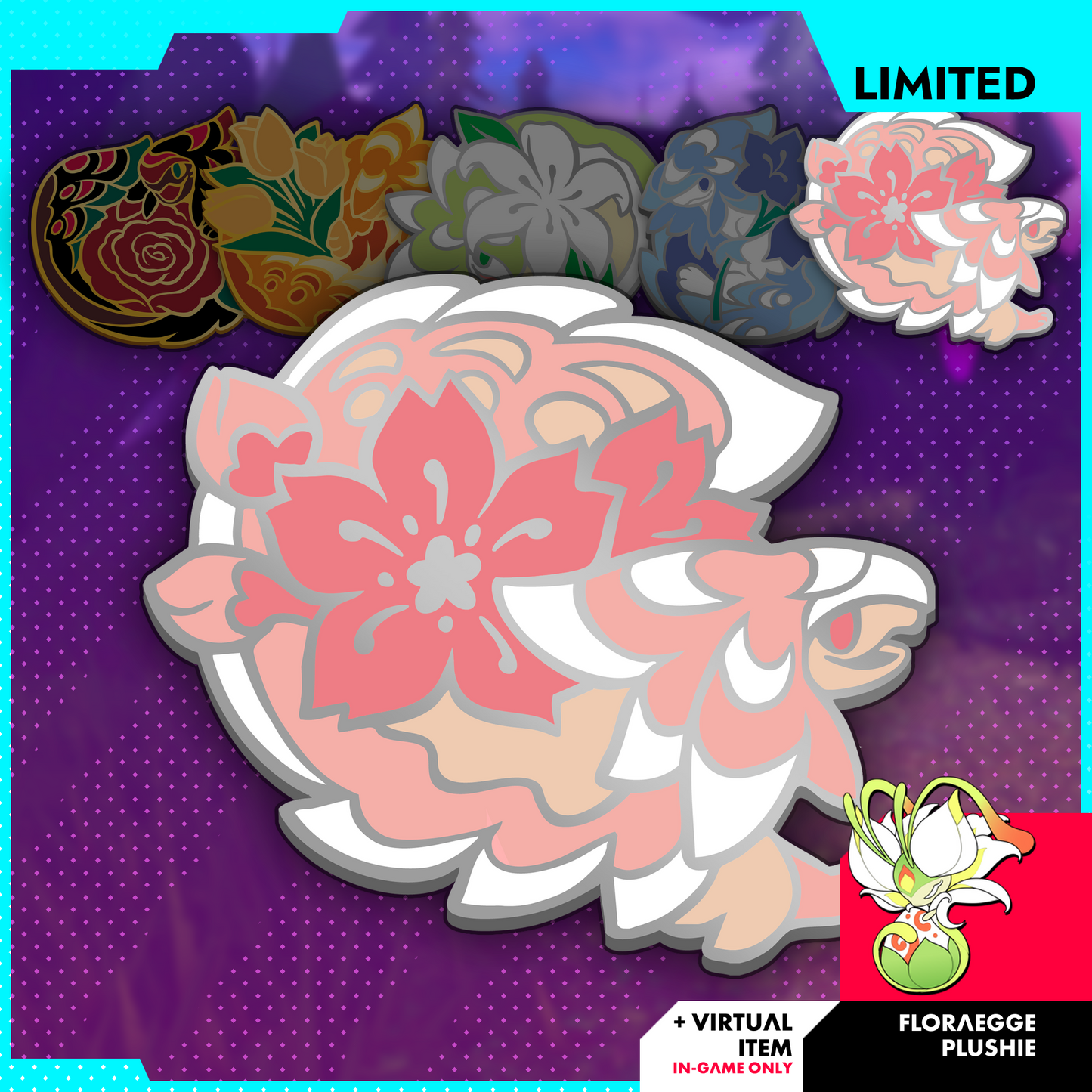 (PRE-ORDER BLINDBOX) Moonelle Gacha Pins