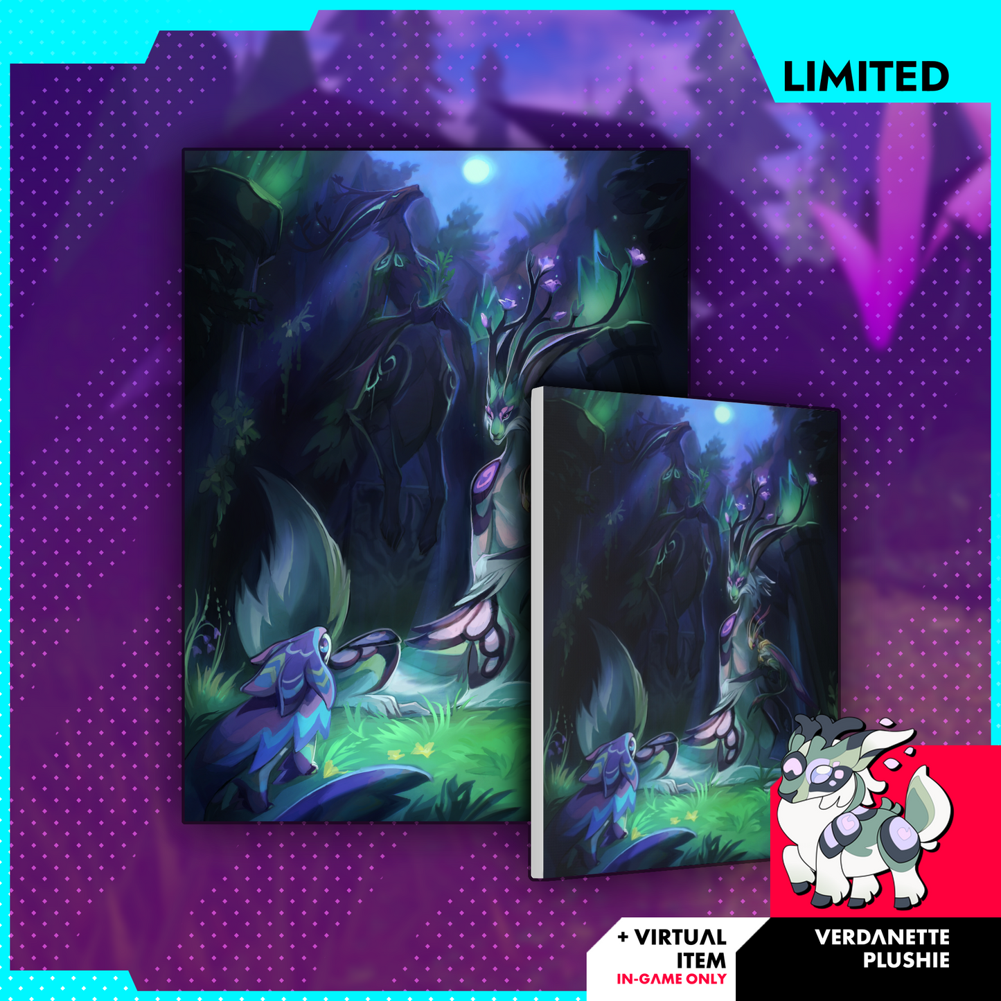 Verdant Warden Canvas