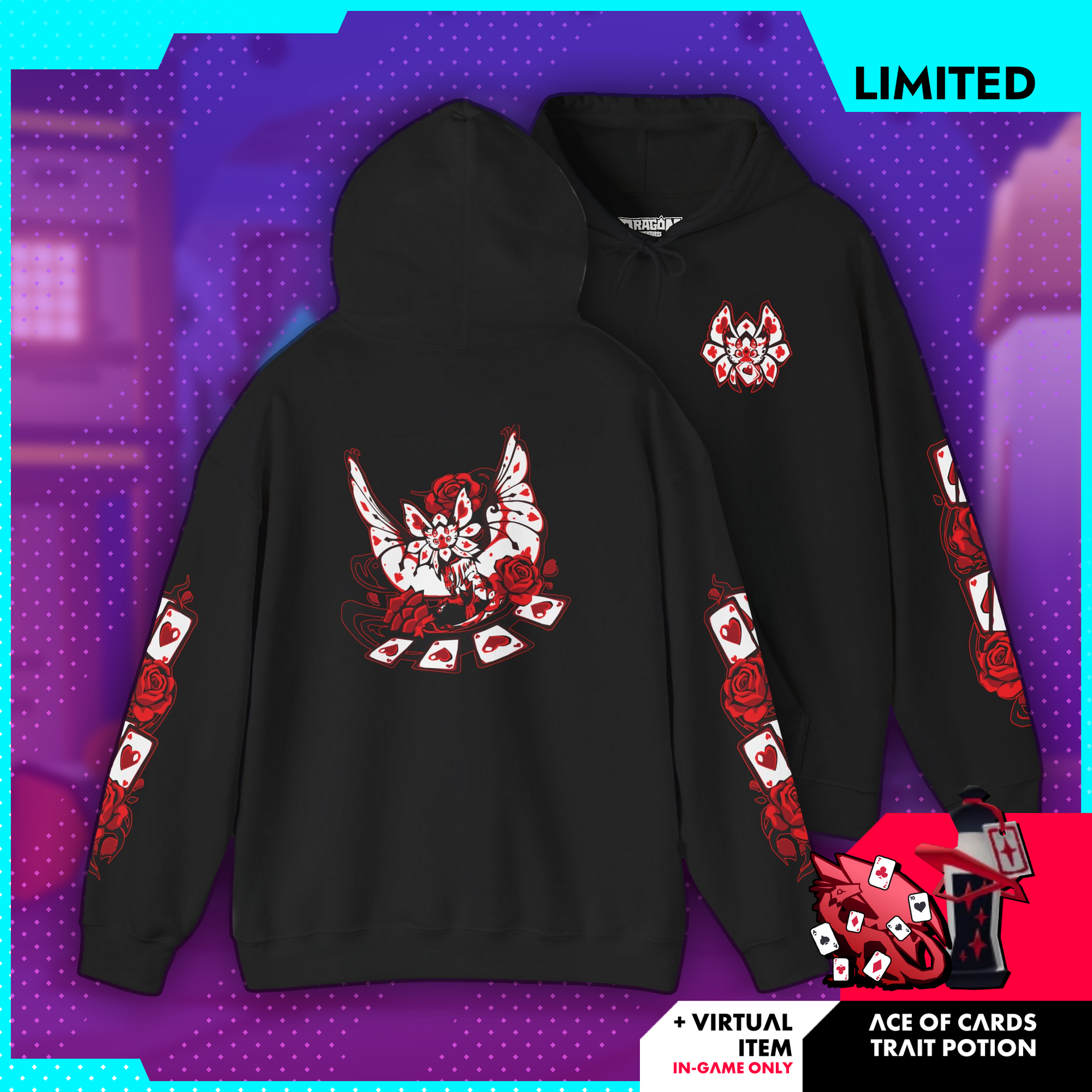 Ace of Tarotta Hoodie – Twin Atlas Official Store
