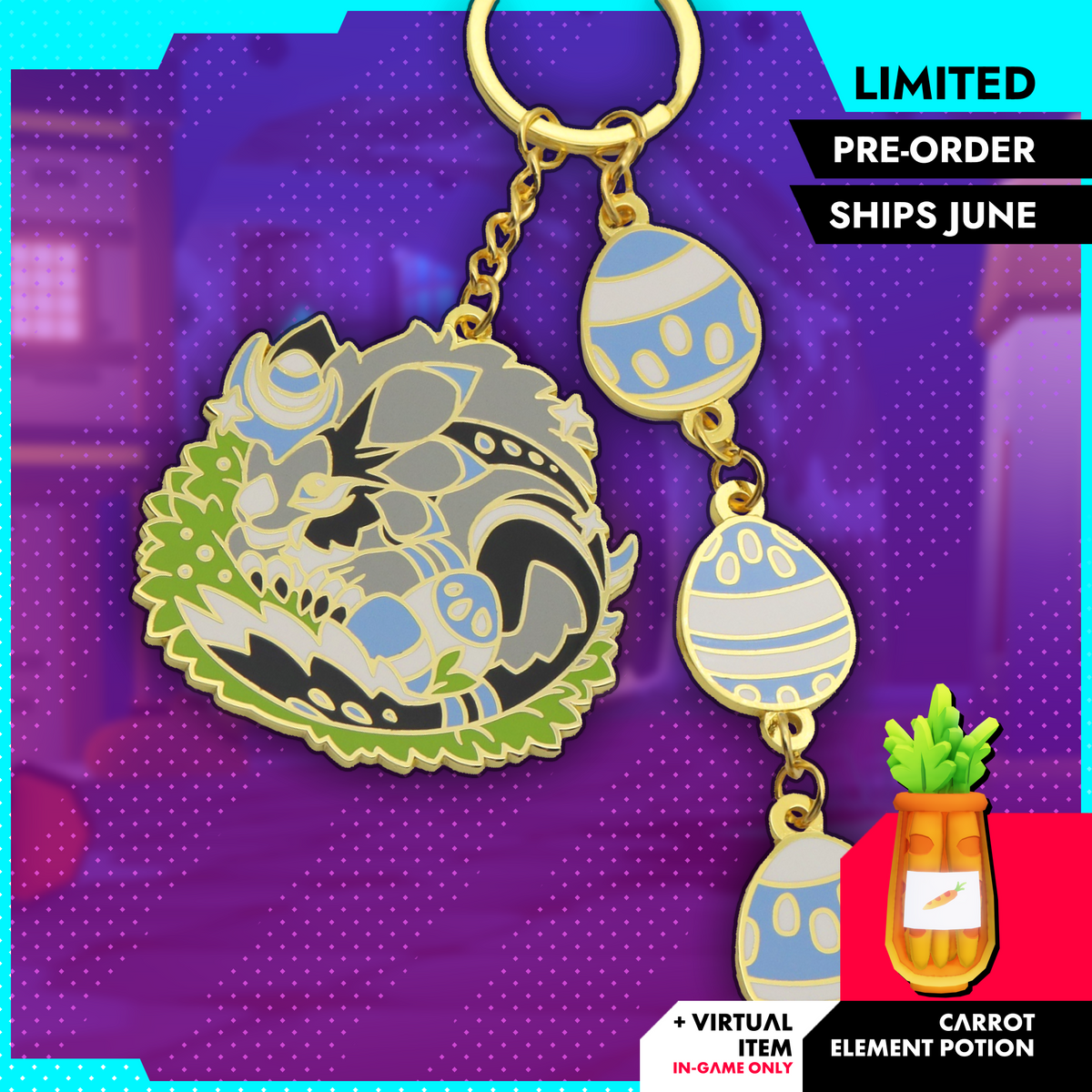 (PRE-ORDER) Aranga Enamel Keychain – Twin Atlas Official Store