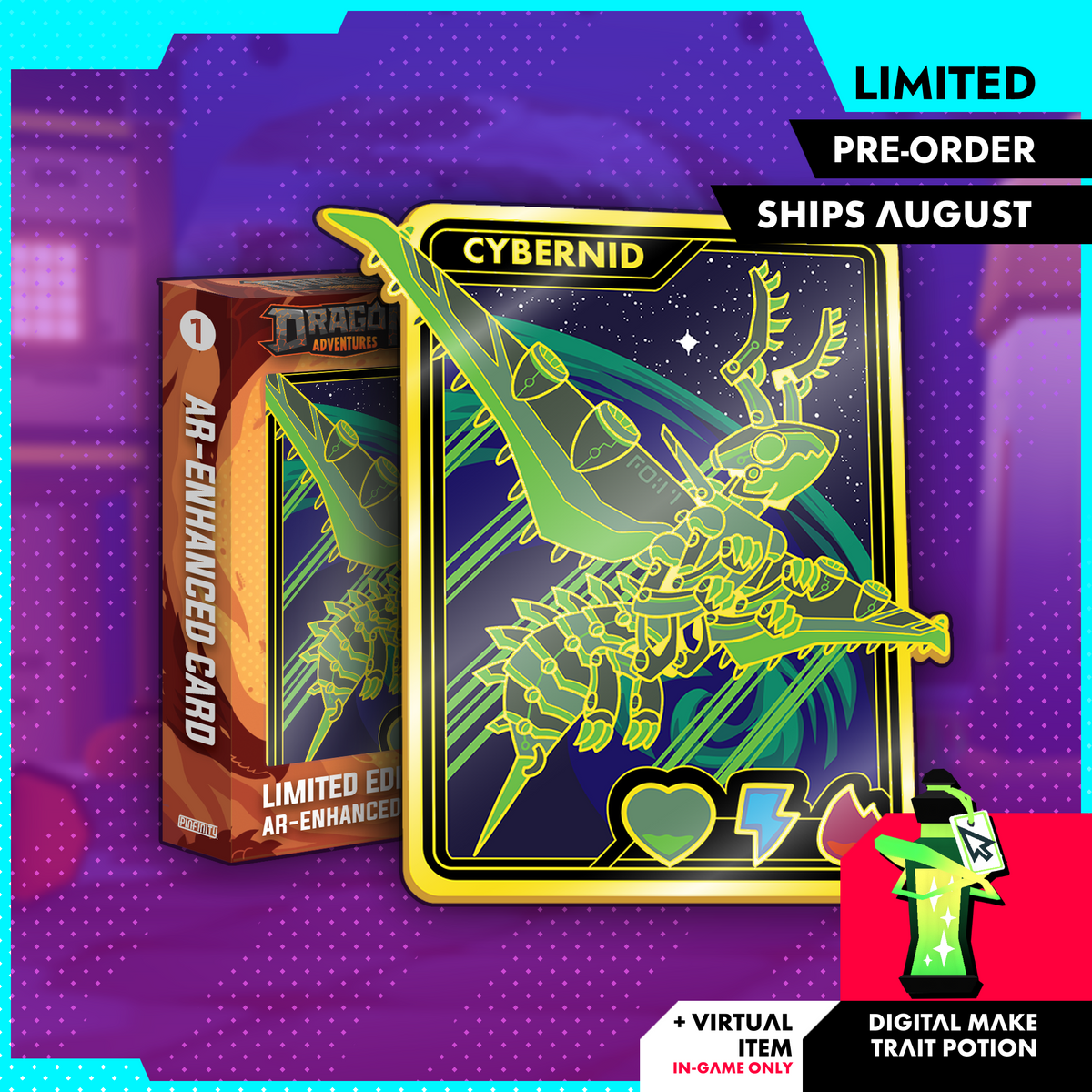 Pre-Order) Cybernid Metal Card – Twin Atlas Official Store