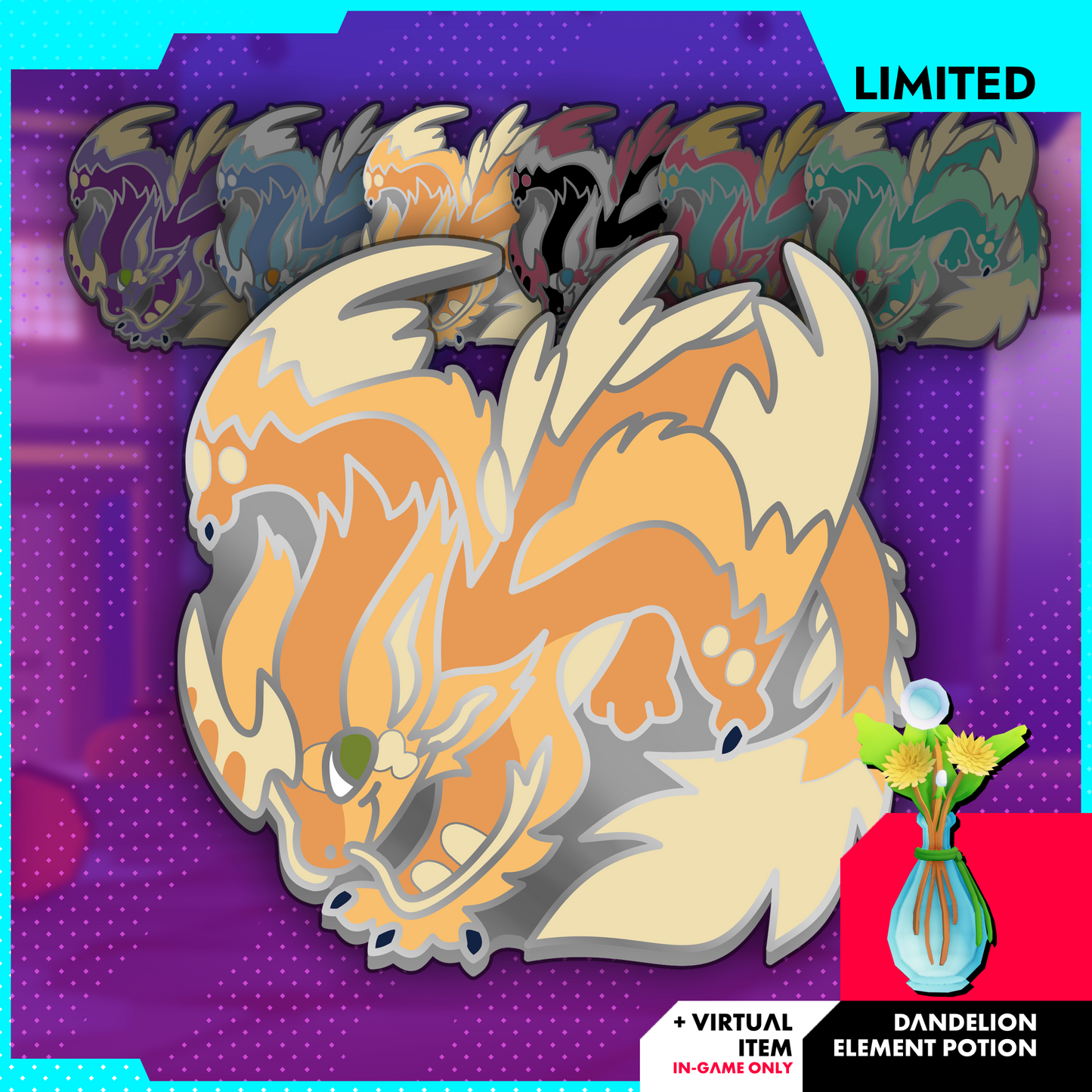 (PRE-ORDER BLINDBOX) Skyrix Color Shuffle Pins