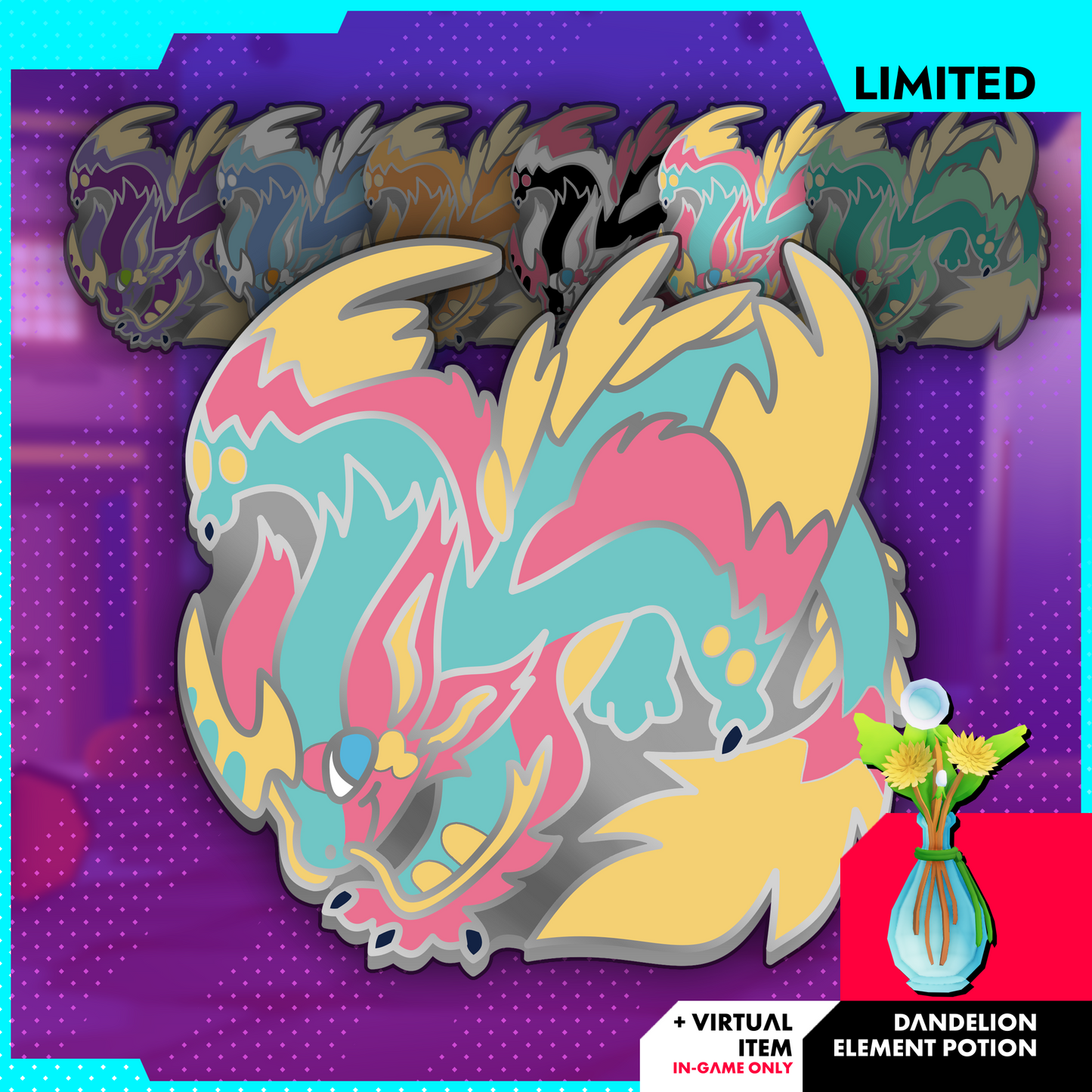 (PRE-ORDER BLINDBOX) Skyrix Color Shuffle Pins