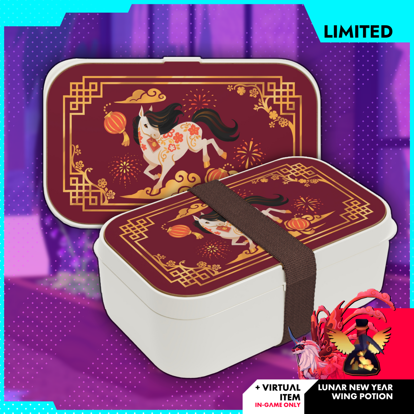 Lunar New Year Bento Lunch Box