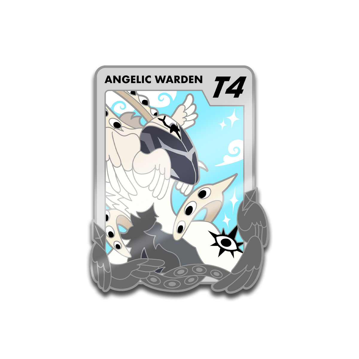 Angelic Warden Metal Card