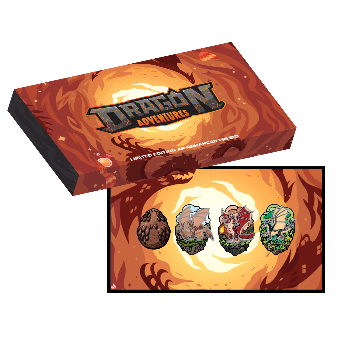 (Pre-Order) Origins Dragon Pin Set