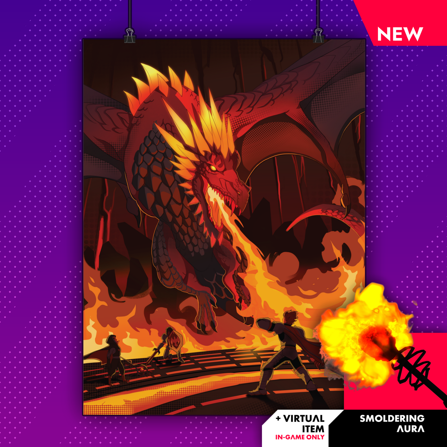 Ignis Matte Poster