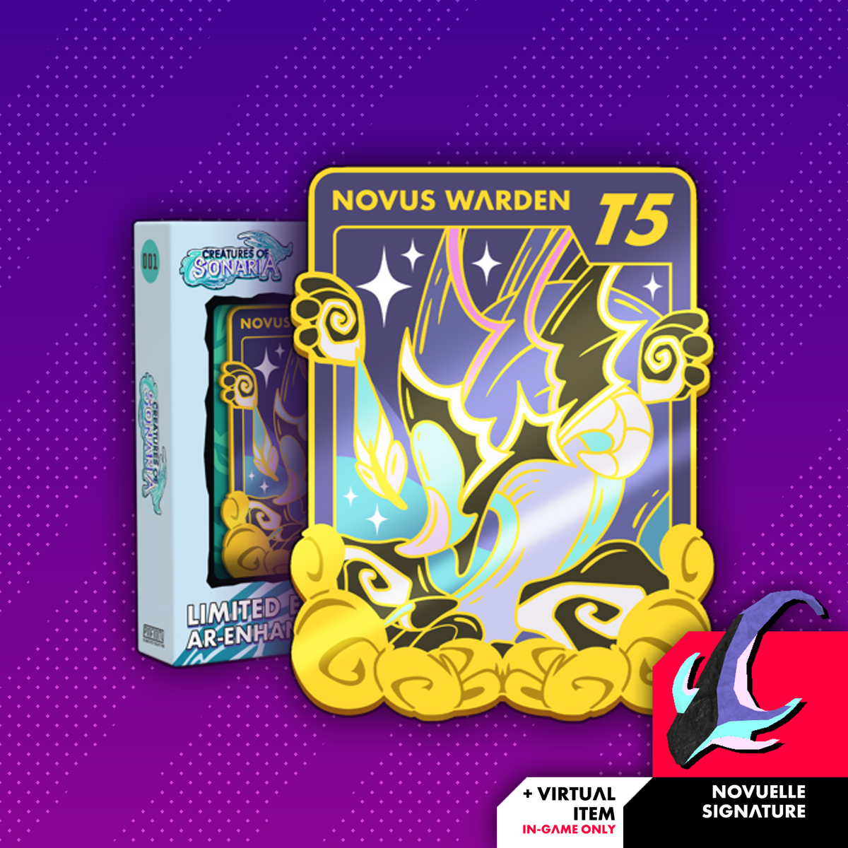 Novus Warden Metal Card