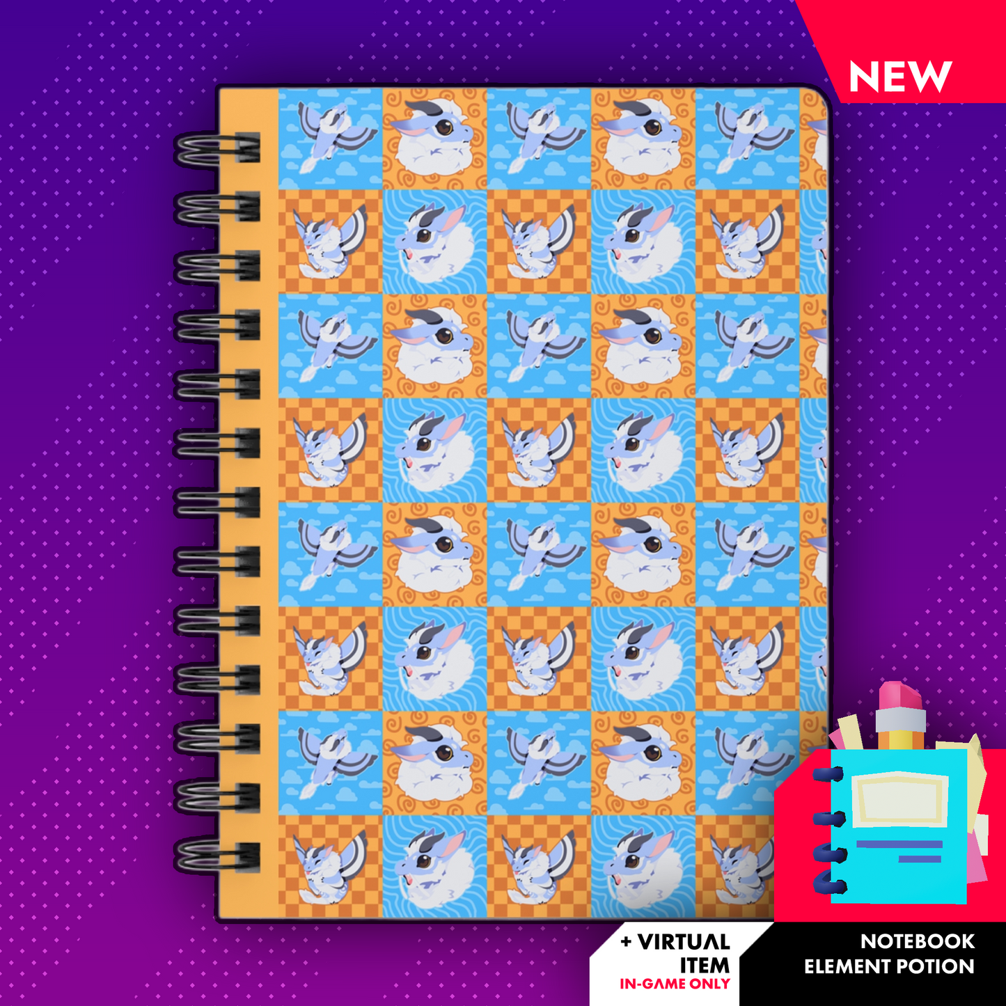 Saurium Summer Spiral Bound Journal