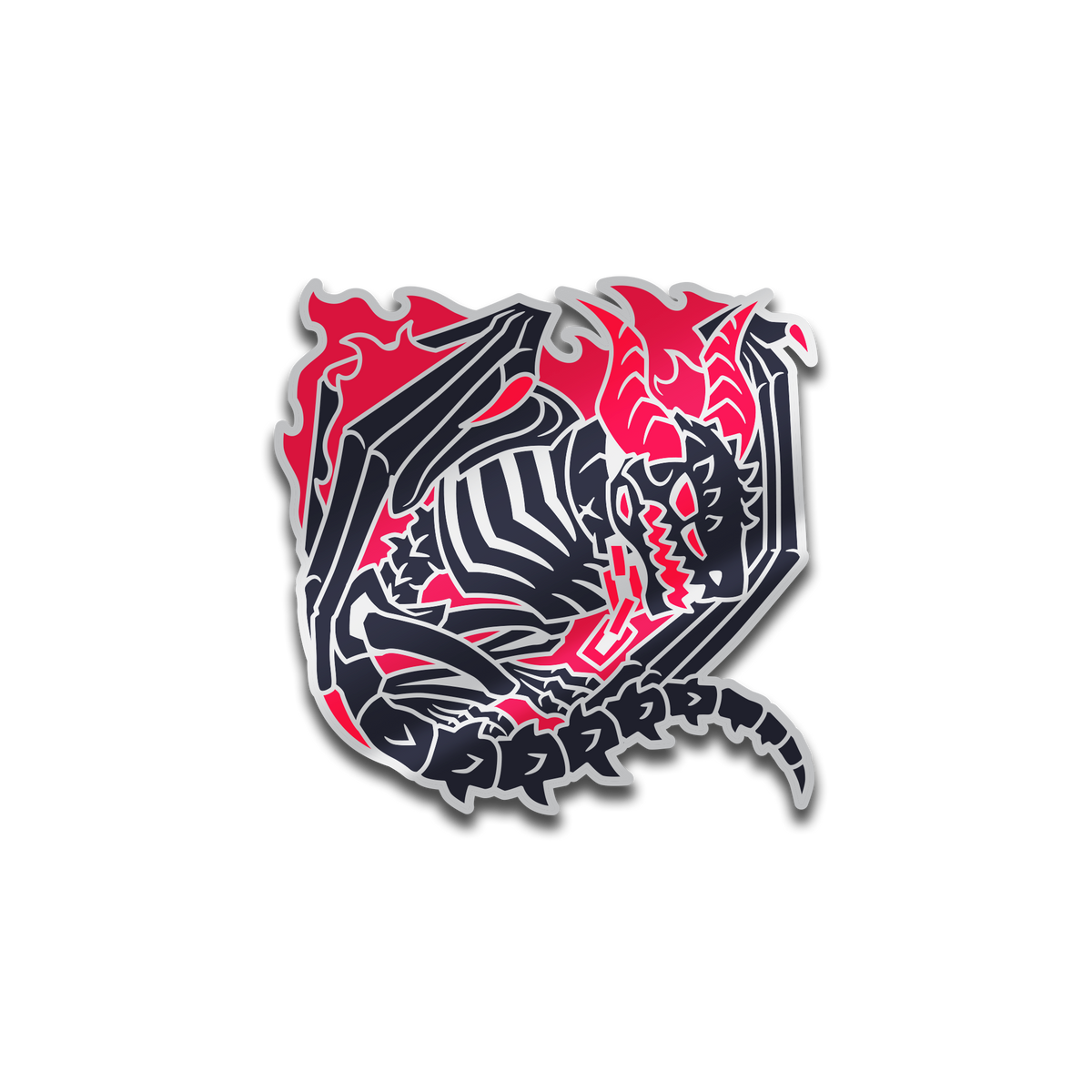 Beasts: Misery Dragon Pin