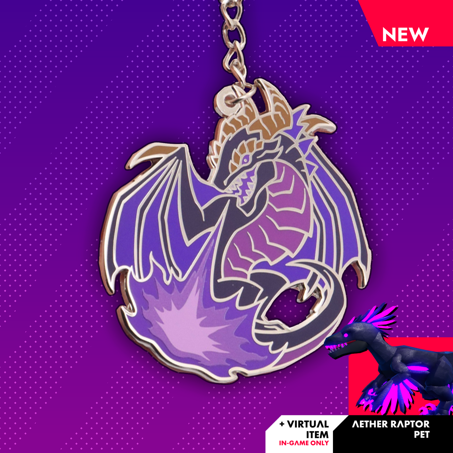 Vane Enamel Keychain