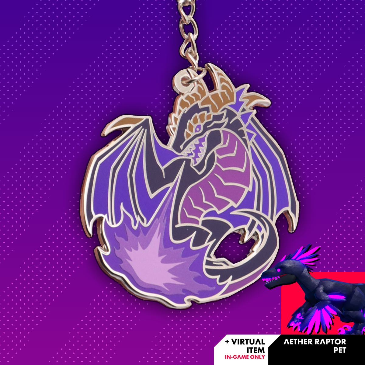 Vane Enamel Keychain