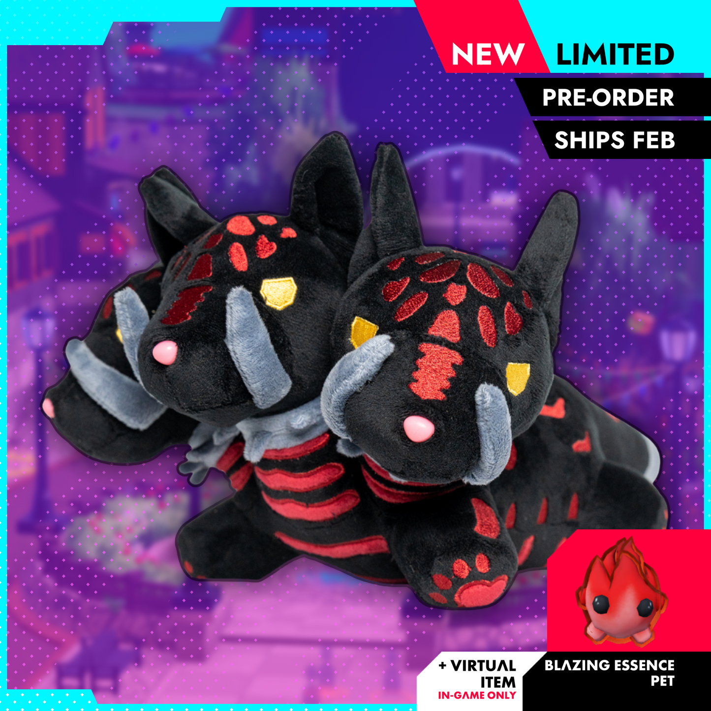 Cerberus Plush (pre-order)