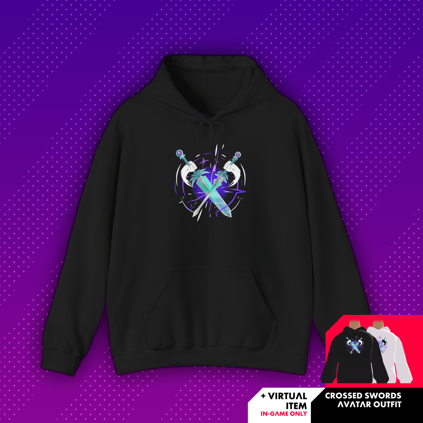 Crossed Swords Hoodie
