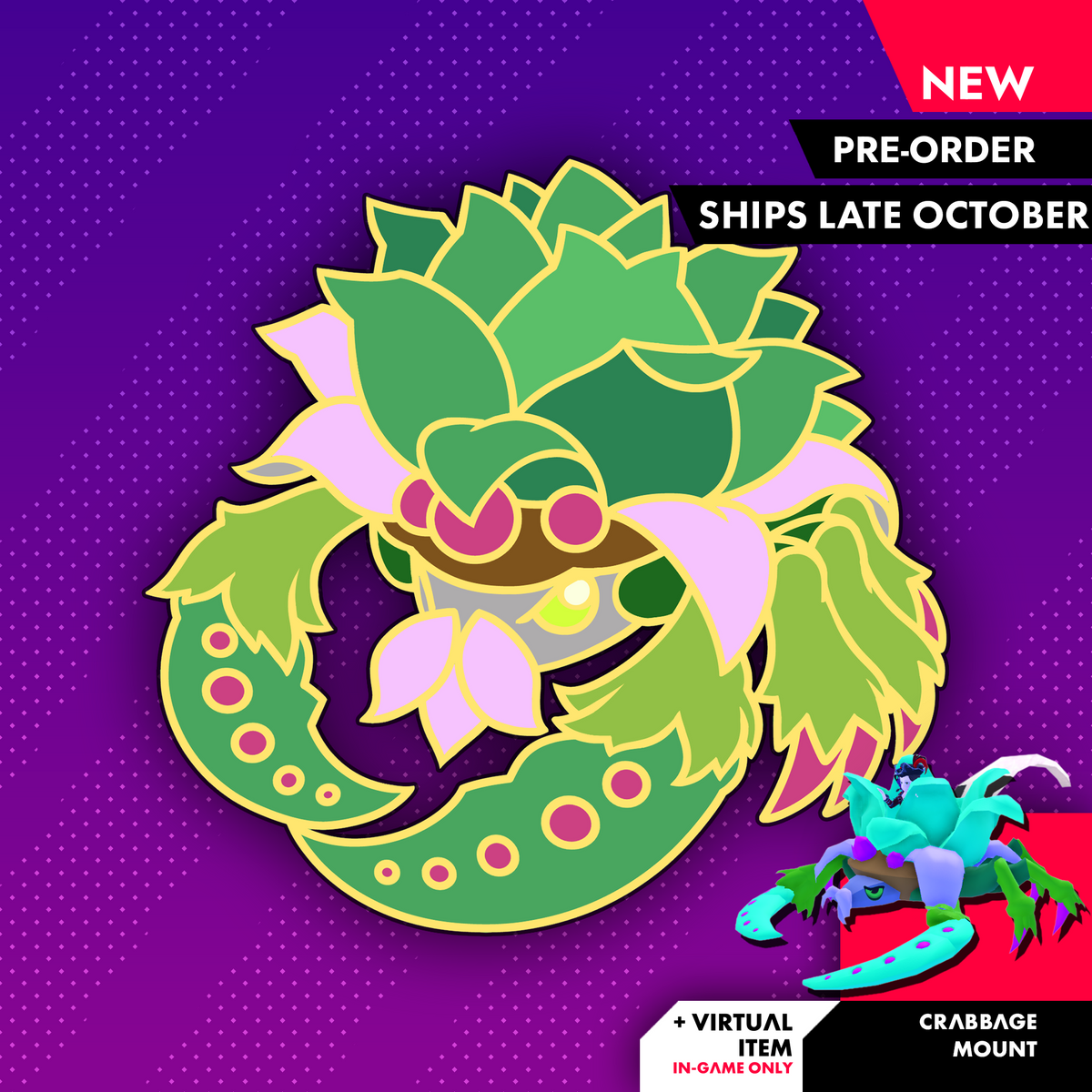 Beasts: Crabbage Pin