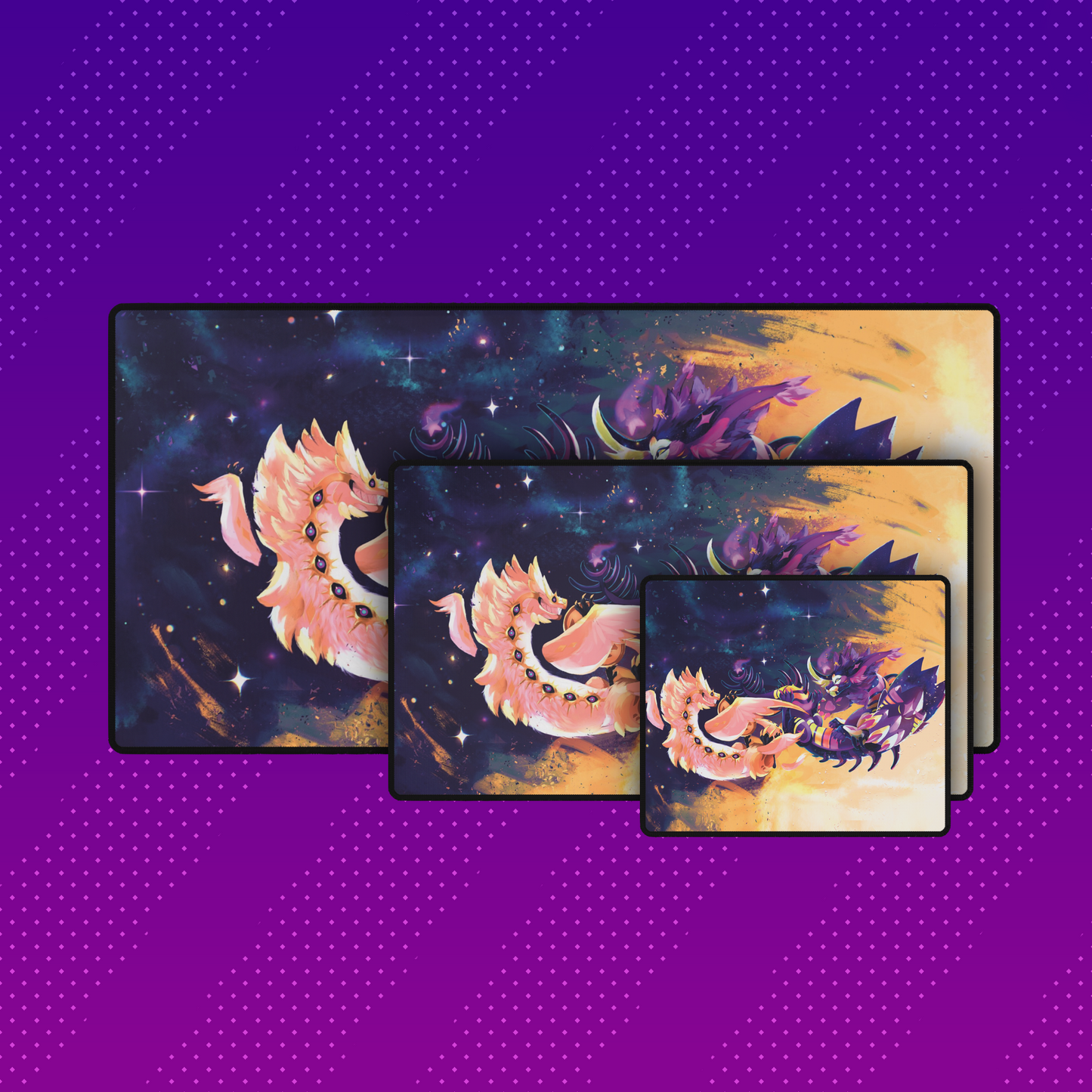 Light and Dark Desk Mat