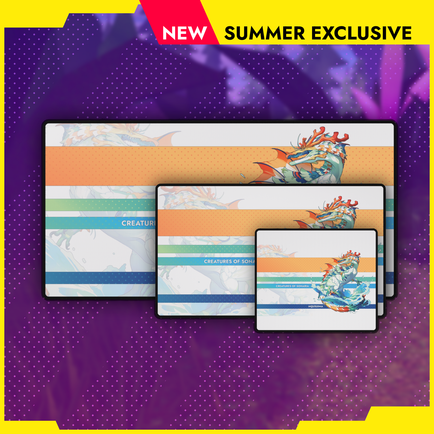 Mijusuima Summer Desk Mats